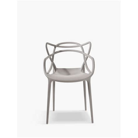 Paying homage to some of the most famous chairs in design, the masters chair features three distinct outlines finished in black, white, grey, mustard, rusty orange or sage. Philippe Starck for Kartell Masters Chair at John Lewis