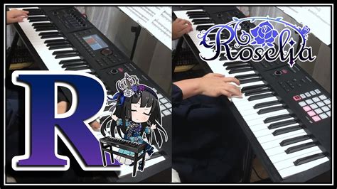 R is a song by roselia. 【バンドリ!】R 弾いてみた【Roselia】 - YouTube