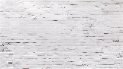 Premium AI Image White Painted Brick Wall Background Generative Ai Design