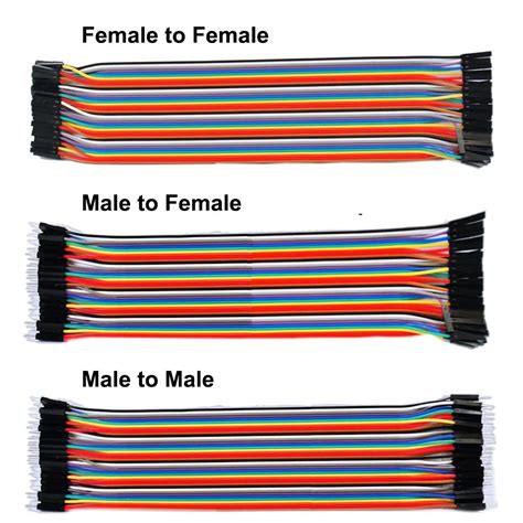 Cm Cm Cm Pcs Dupont Line Pin Male To Male Male To Female And Female To Female
