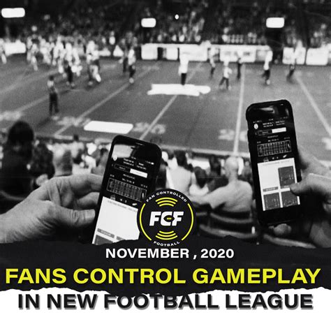 Fan controlled football (fcf) is a professional indoor football league created in 2017 as the first sports league controlled by fans. Fans Control Gameplay, Rosters and Other League Matters in ...