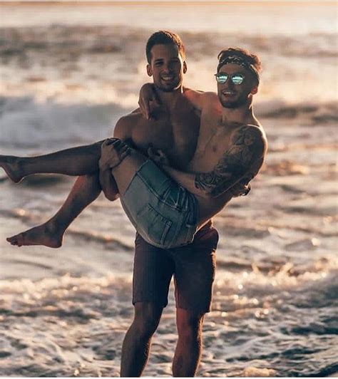 Perfect Day On The Beach Cute Gay Couples Couples In Love Couples Sex Hot Guys Gay Romance