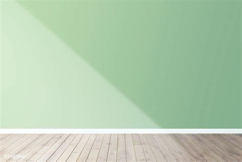 Green Blank Concrete Wall Mockup Premium Image By
