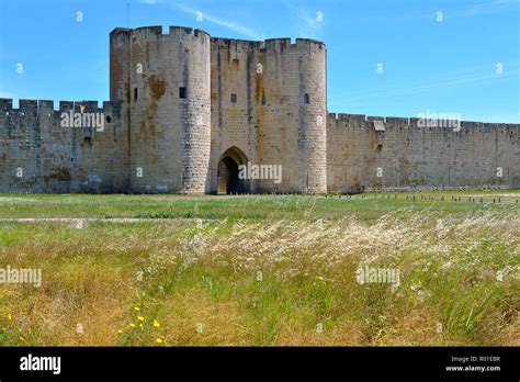 External Fortification And Gate Between Two Towers Of Aigues Mortes