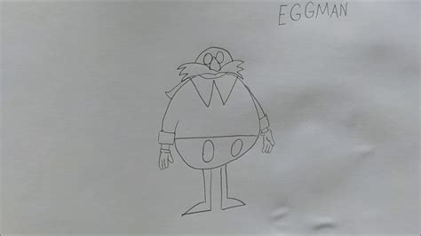 I Draw Classic Eggman Youtube