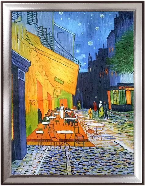 Overstock Art Cafe Terrace At Night By Vincent Van Gogh Canvas