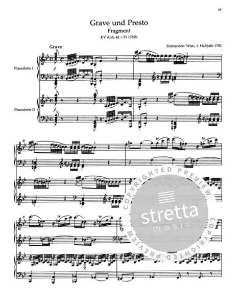Complete Works For Two Pianos Van Wolfgang Amadeus Mozart In De