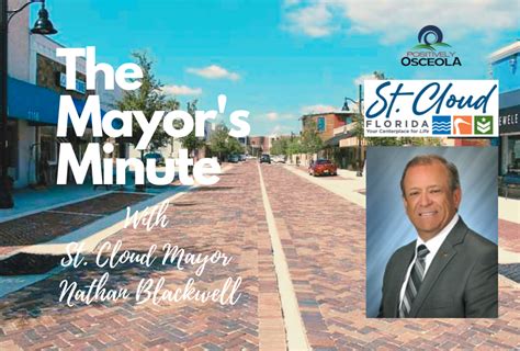 Positively Osceolas Mayors Minute With St Cloud Mayor Nathan Blackwell
