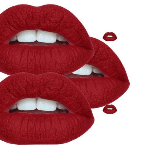 Red Lips Sticker By Luca Mainini For Ios And Android Giphy