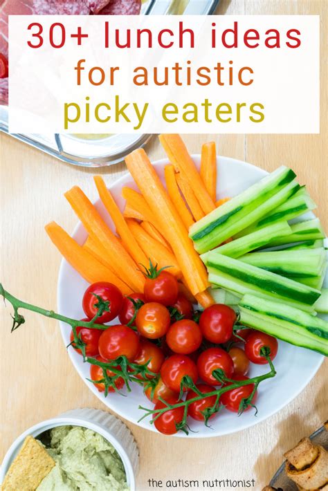 There are lots of sensory. Easy Lunch Ideas for Kids On the Spectrum — Jenny Friedman ...