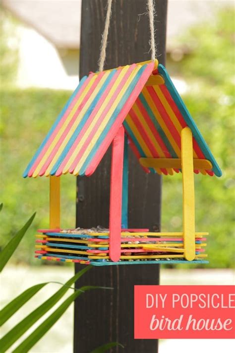 40 Creative Popsicle Stick Crafts For Kids Bored Art