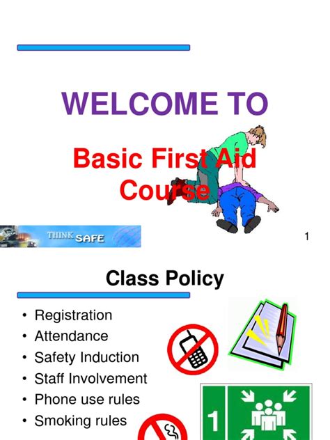 1 Basic First Aid Pwr Point Presentation First Aid Cardiopulmonary