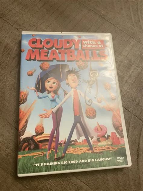 CLOUDY WITH A Chance Of Meatballs Single Disc Edition DVD VERY