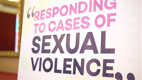 Highlights Dialogue On Responding To Cases Of Sexual Violence