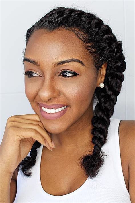 45 quick and easy natural hairstyles curly girl swag natural hair styles easy natural hair
