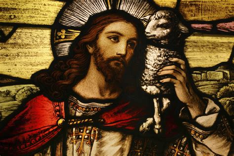 Jesus Holding A Lamb