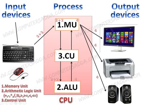Cpu Central Process Unit Computersadda