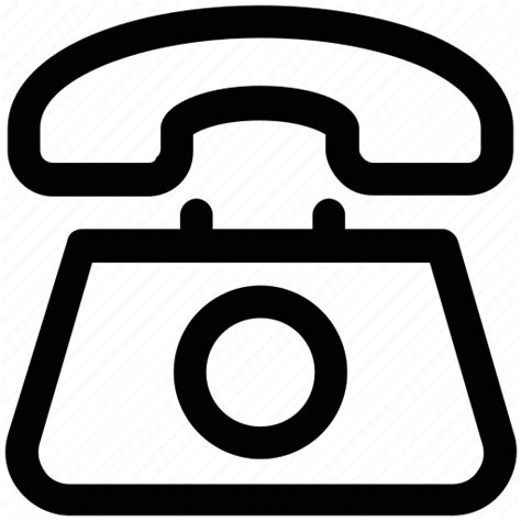 Svg Call Communication Contact Phone Receiver Telephone Icon