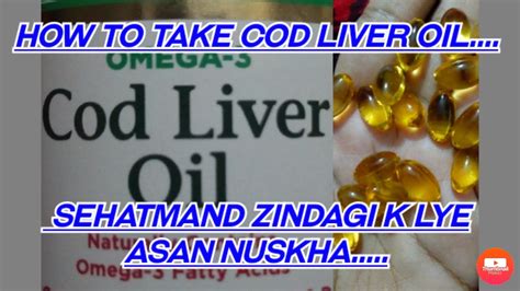 Instead, cod liver oil for hair can be taken in a variety of pill or tablet forms. COD liver oil.... A single capsule for all. Full detailed ...