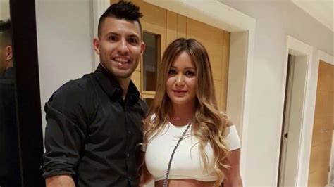 Sergio aguero is a professional footballer from argentine who plays for the manchester city and. Sergio Aguero with hot wife Karina | Liverpool v ...