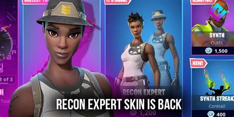 Fortnite Recon Expert Returns For The First Time Since 2017