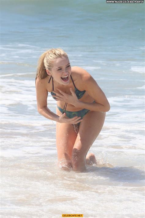 Greer Grammer No Source Beautiful Beach Babe Posing Hot Celebrity Red