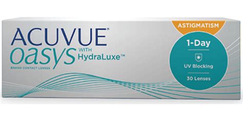 Acuvue Oasys 1 Day For Astigmatism 30 Pack Daily Disposable Contact