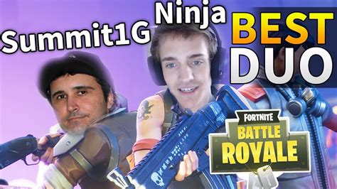 Best Duo Summit1g And Ninja 22 Kills Game 54 Fortnite Battle Royale