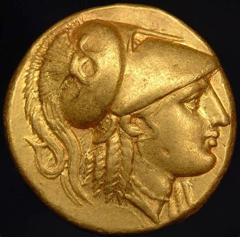 Gold Stater Of Alexander The Great 323 Bc Alexander The Great