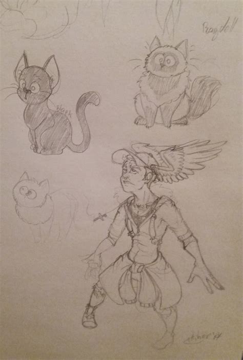 Sketches By Alecsartist On Newgrounds