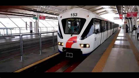 Light_rail for lrt and mrt;train for pnr. RapidKL LRT Train Station at Malaysia - YouTube