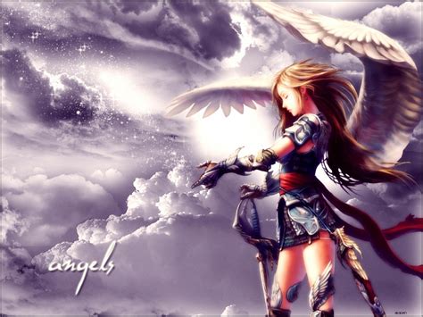 Warrior Angel - LOVE ANGELS Wallpaper (23308612) - Fanpop