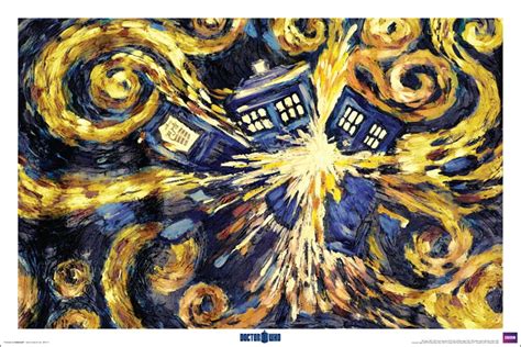 Poster Studio B Dr Who Exploding Tardis Wall Art P5117
