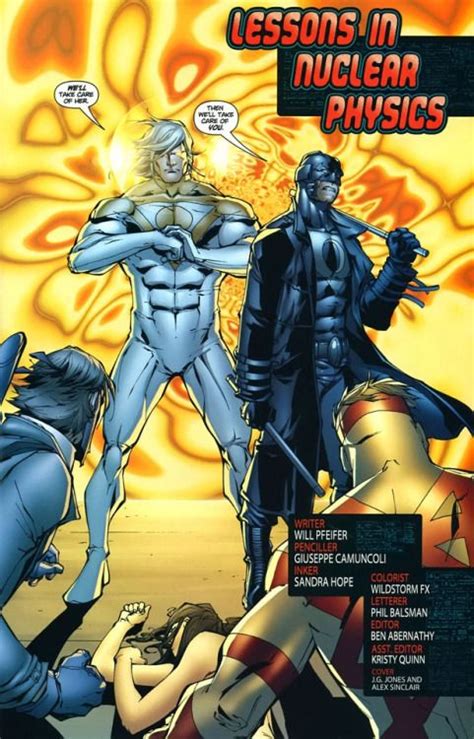 Apollo Midnighter In Captain Atom Armageddon Dc Comics Image