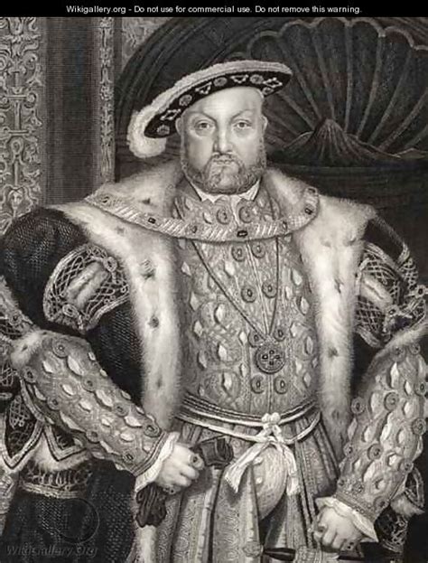 Portrait Of King Henry Viii 1491 1547 2 After Holbein The Younger
