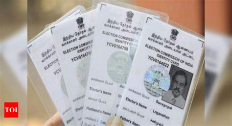 Voter Id Card Eligibility Features And Importance Times Of India