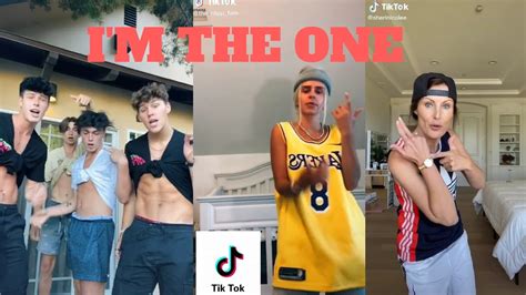 Famous Im The One Tik Tok Compilation Youtube