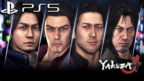 Yakuza 4 Remastered Ps5 Backwards Compatibility Gameplay 4k 60fps