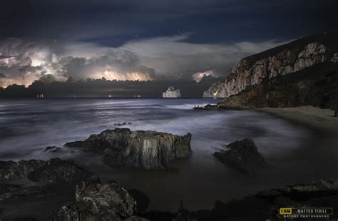 Wallpaper Landscape Sea Night Rock Nature Shore Reflection Sky