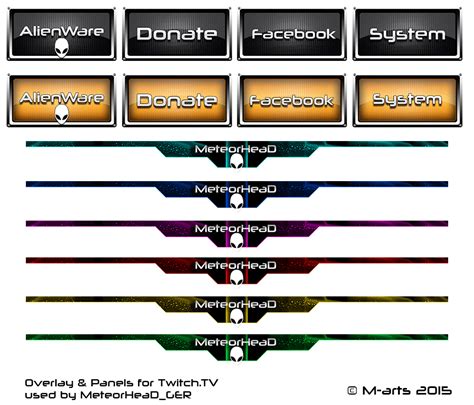 Twitch Overlay And Panels By Mirko77 On Deviantart