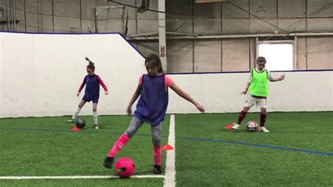 Youth Soccer U10 Footwork Drills Youtube