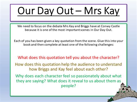 Our Day Out Mrs Kay Teaching Resources