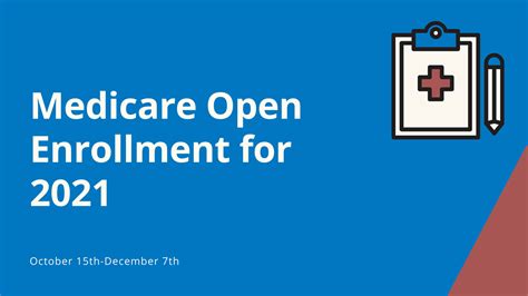 Medicare Open Enrollment For 2021 Begins October 15 Durham Nc