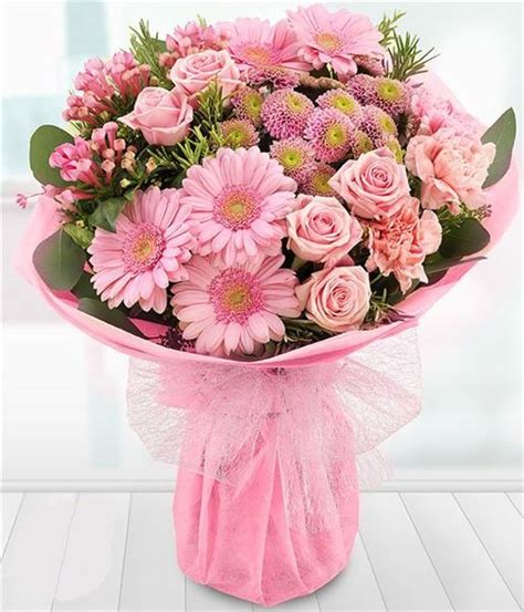 Check spelling or type a new query. Pink Lemonade Handtied Bouquet | Flower Delivery by Rays ...