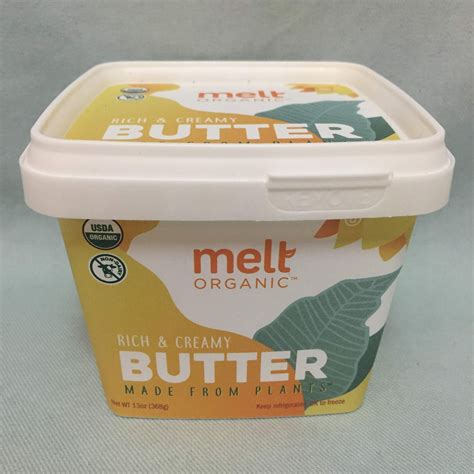 Vegan Adjacent: Review: Melt Organic Rich & Creamy Plant-Based Butter