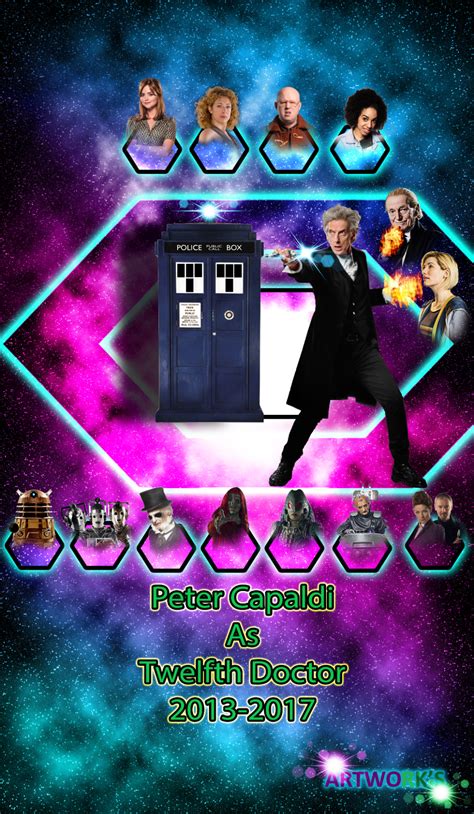 Twelfth Doctor Card 2013 2017 By Vvjosephvv On Deviantart Peter Capaldi
