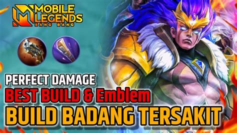 Badang Hyper Broken Damage Best Build Badang Tersakit Top