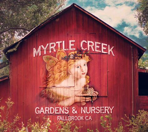 Myrtle Creek Botanical Gardens And Nursery Fallbrook Ca