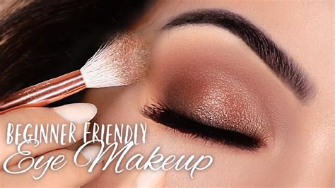 Beginners Eye Makeup Tutorial Super Easy Step By Step How To Apply Eyeshadow Youtube