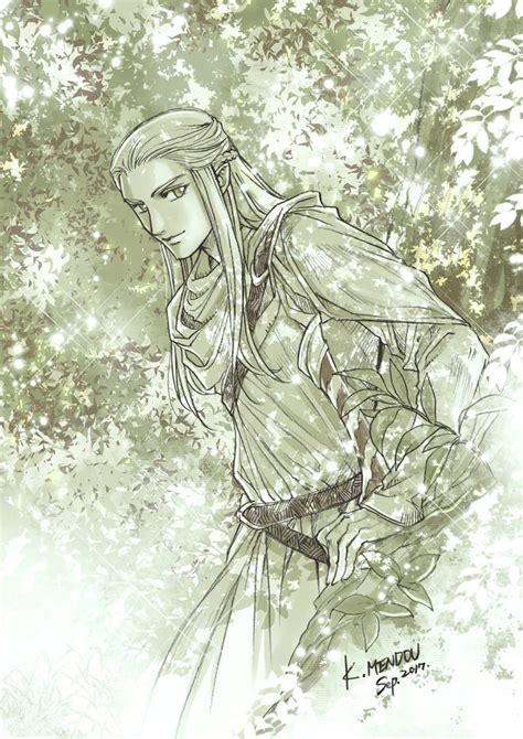 Haldir Tolkien S Legendarium And More Drawn By Kazuki Mendou Danbooru